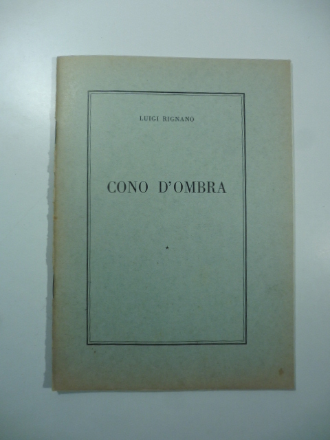 Cono d'ombra